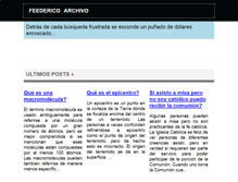 Tablet Screenshot of feederico.com